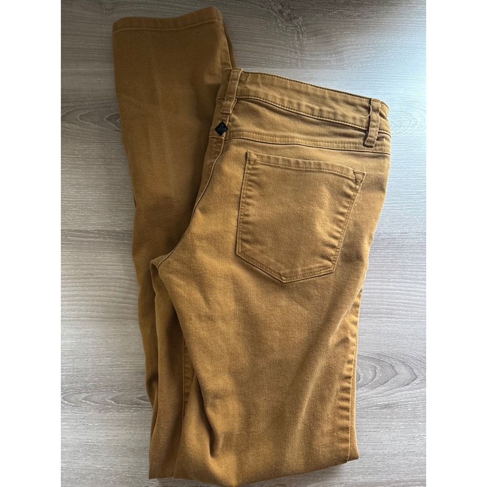 Prana Kara Skinny Jeans Womens 2 Gingerbread Brown Organic Cotton Blend Pants - Picture 8 of 8